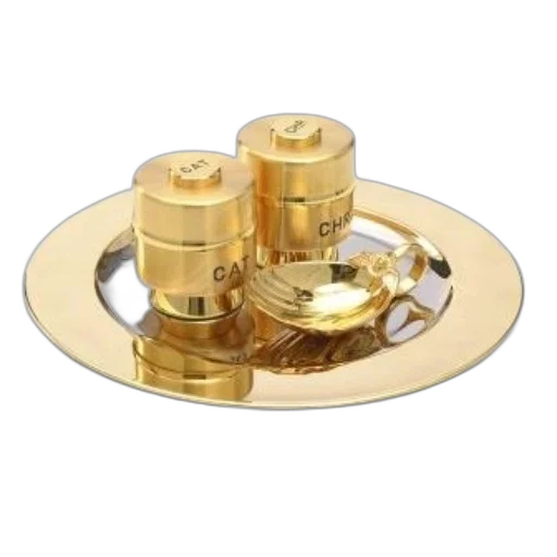 jewelry, crown, gold-colored, tray transparent PNG cut-out