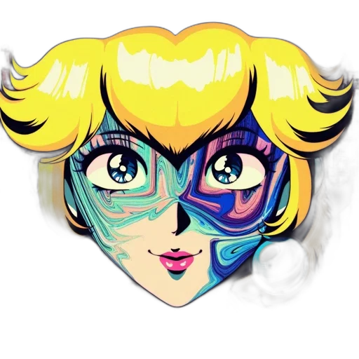 mask, face, anime, cartoon transparent PNG cut-out