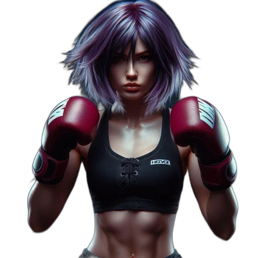 concept art, cyberpunk, photorealistic, comic book art transparent PNG cut-out