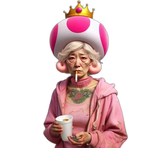 crown, staff, hat, dress transparent PNG cut-out
