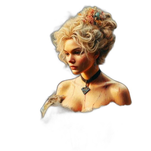 crown, jewelry, dress, face transparent PNG cut-out
