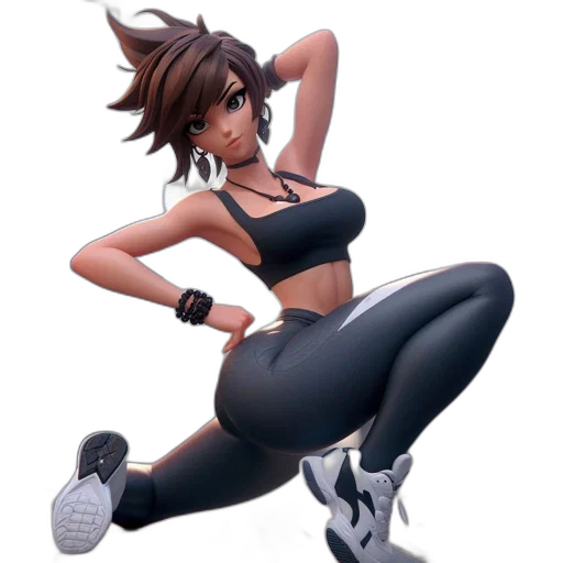 concept art, 3d render, cartoon, anime transparent PNG cut-out