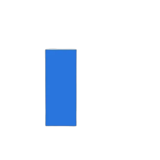 robot, pixel art, blue, monochrome transparent PNG cut-out
