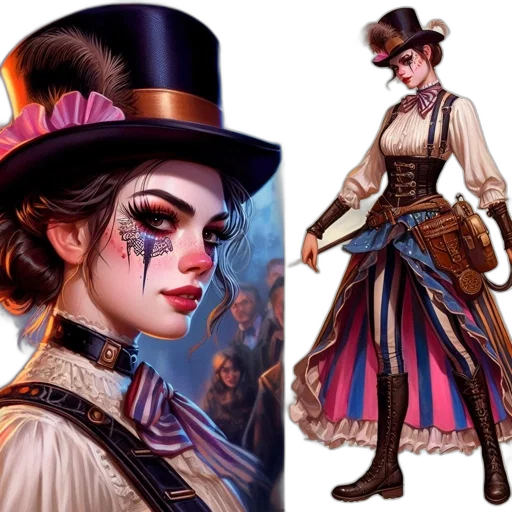 concept art, fantasy art, comic book art, photorealistic transparent PNG cut-out