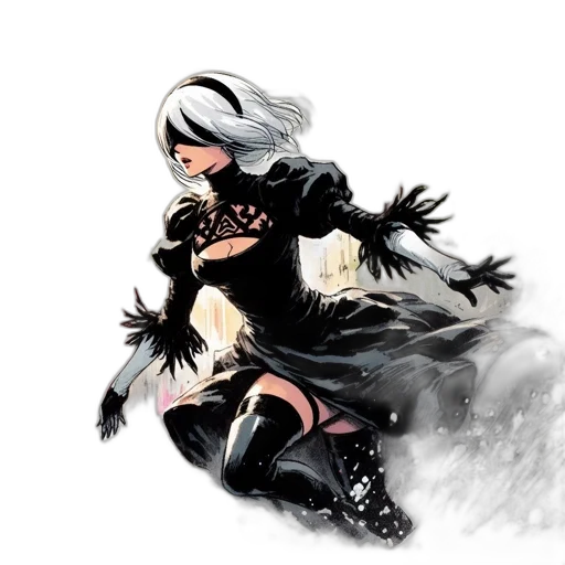 weapon, dress, sword, concept art transparent PNG cut-out