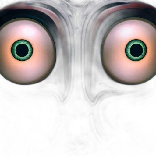 face, mask, creature, robot transparent PNG cut-out