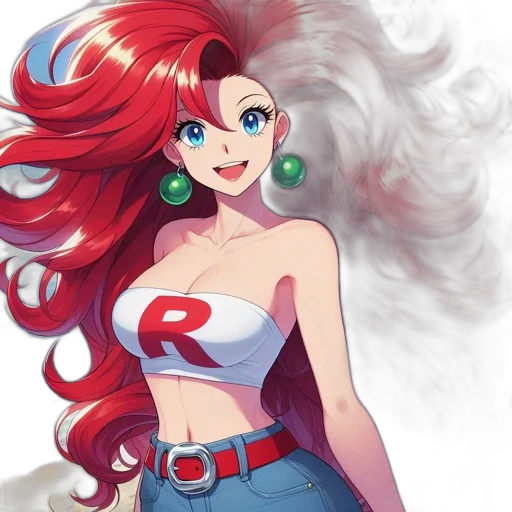 dress, hair, anime, concept art transparent PNG cut-out