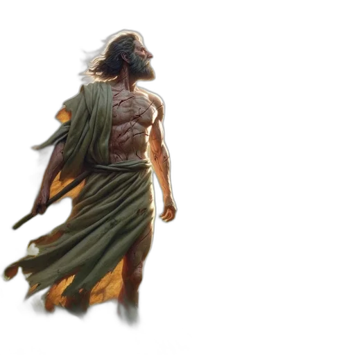 creature, sword, hair, weapon transparent PNG cut-out