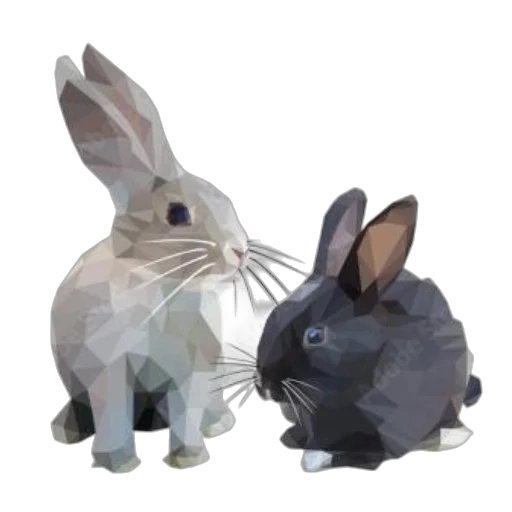 animal, 3d render, concept art, photorealistic transparent PNG cut-out