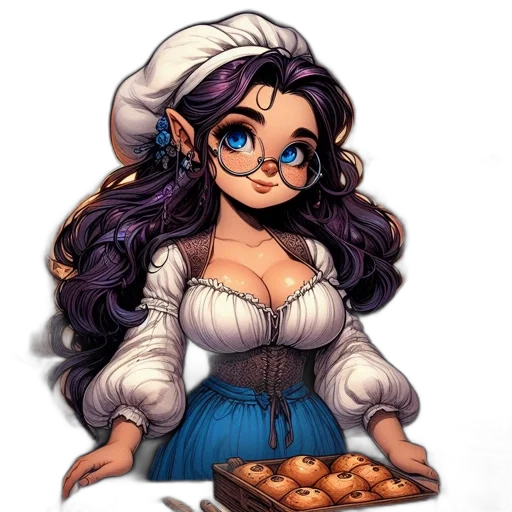 dress, food, pixel art, fantasy art transparent PNG cut-out