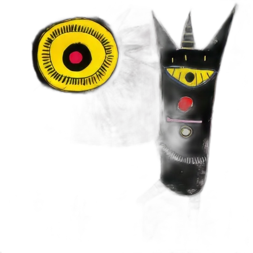 staff, weapon, umbrella, mask transparent PNG cut-out