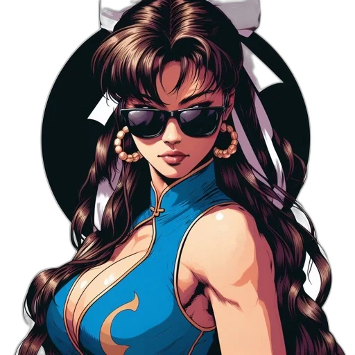 comic book art, anime, concept art, cartoon transparent PNG cut-out