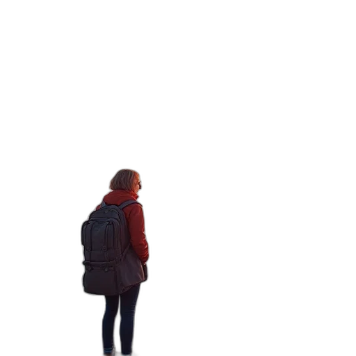 jacket, dress, umbrella, robot transparent PNG cut-out