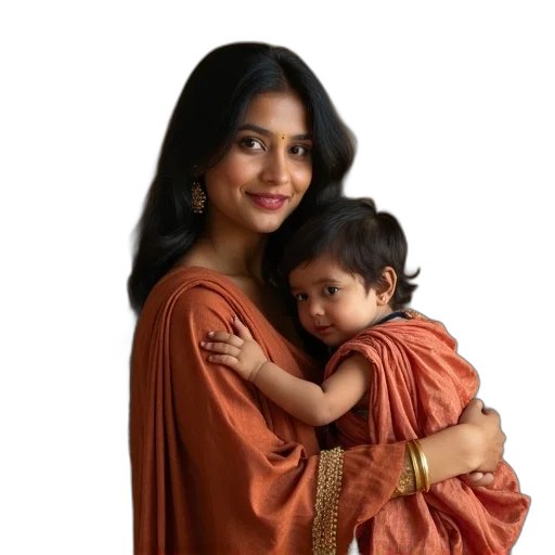 photorealistic, oil painting, pencil sketch, indian transparent PNG cut-out