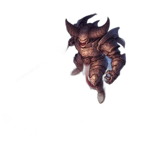 dragon, creature, staff, weapon transparent PNG cut-out