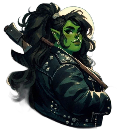 staff, fantasy art, concept art, comic book art transparent PNG cut-out