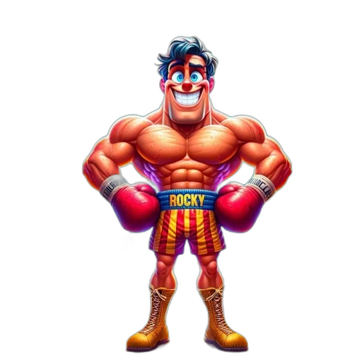 weapon, animal, pixel art, comic book art transparent PNG cut-out