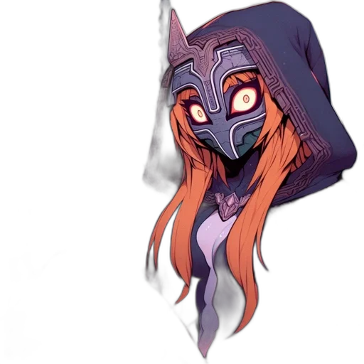 mask, creature, face, staff transparent PNG cut-out