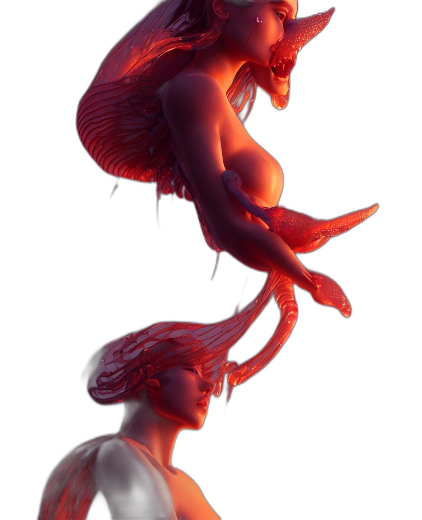 creature, crown, dragon, concept art transparent PNG cut-out