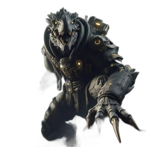 mask, dragon, creature, weapon transparent PNG cut-out