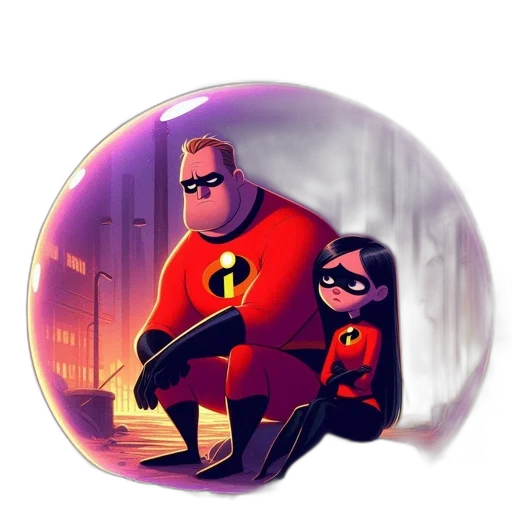 comic book art, concept art, cartoon, pixel art transparent PNG cut-out