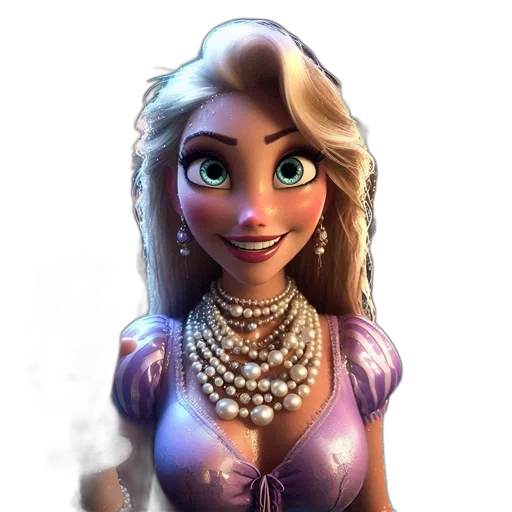 jewelry, dress, crown, face transparent PNG cut-out