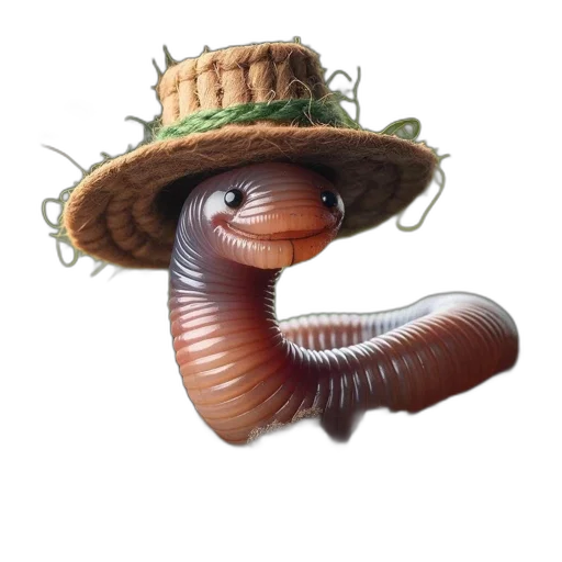 hat, animal, creature, staff transparent PNG cut-out