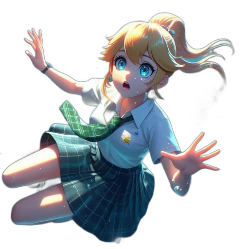 staff, dress, creature, weapon transparent PNG cut-out