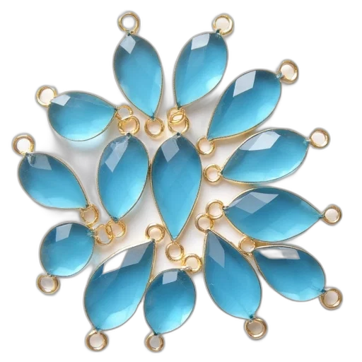 jewelry, crown, flower, blue transparent PNG cut-out