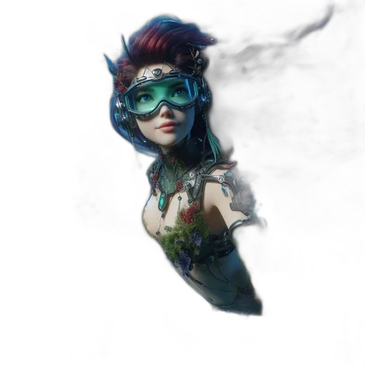 mask, staff, crown, face transparent PNG cut-out