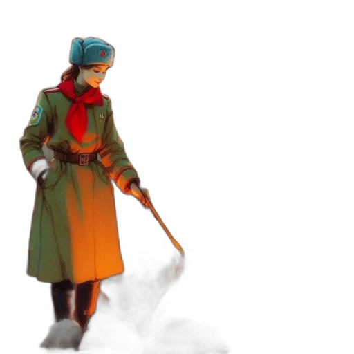 staff, weapon, sword, jacket transparent PNG cut-out