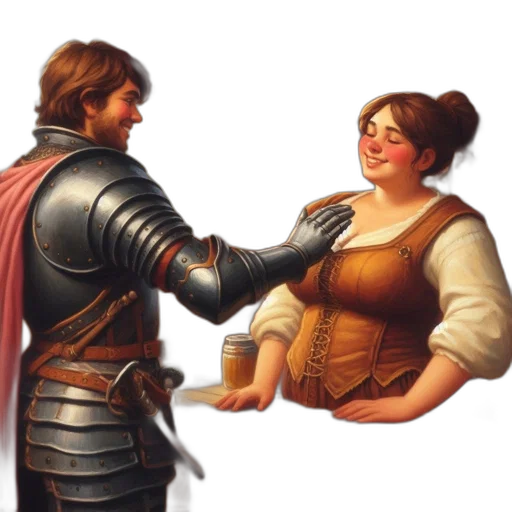 sword, jacket, concept art, fantasy art transparent PNG cut-out