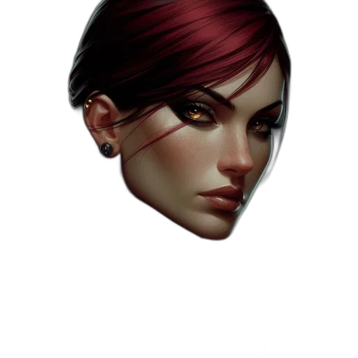face, mask, staff, jewelry transparent PNG cut-out