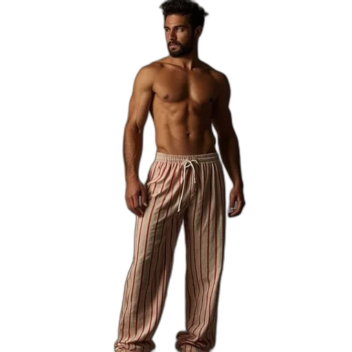 mens, lounge, pants transparent PNG cut-out