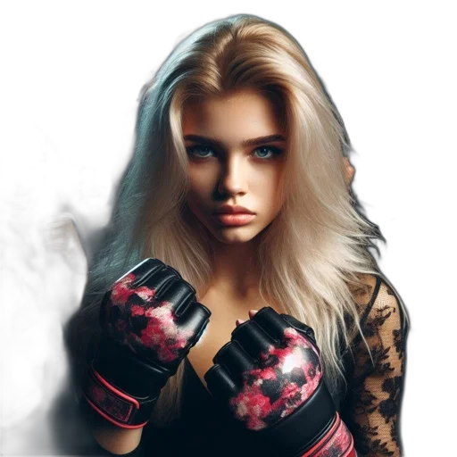face, photorealistic, fantasy art, pixel art transparent PNG cut-out