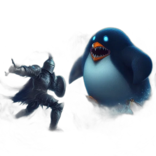 creature, concept art, fantasy art, pixel art transparent PNG cut-out