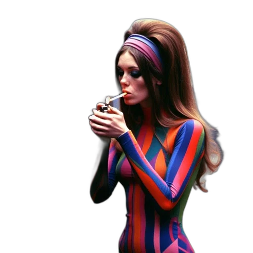 dress, hair, comic book art, concept art transparent PNG cut-out