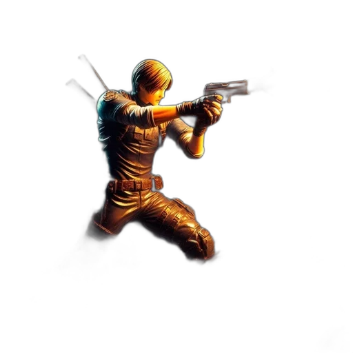 weapon, staff, sword, robot transparent PNG cut-out