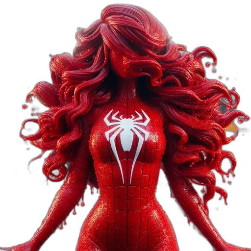hair, creature, concept art, comic book art transparent PNG cut-out