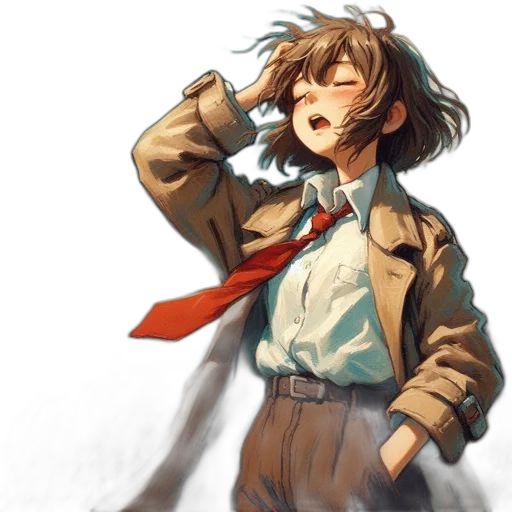 jacket, staff, weapon, sword transparent PNG cut-out