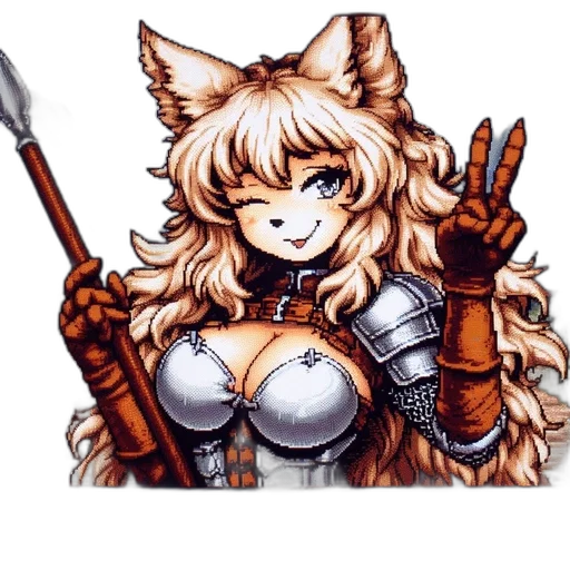 staff, weapon, sword, pixel art transparent PNG cut-out