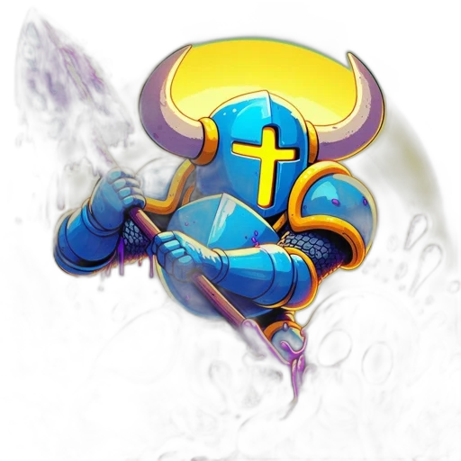 fantasy art, concept art, 3d render, pixel art transparent PNG cut-out