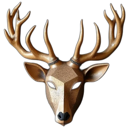 crown, mask, animal, jewelry transparent PNG cut-out