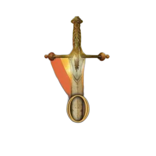 sword, staff, weapon, jewelry transparent PNG cut-out