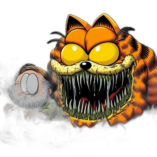 creature, concept art, comic book art, cartoon transparent PNG cut-out
