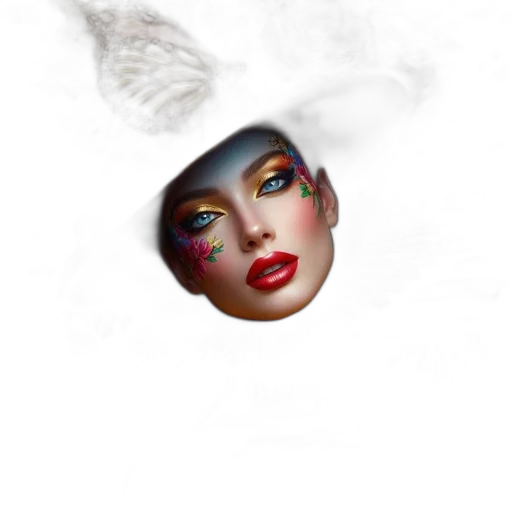 hat, mask, face, creature transparent PNG cut-out