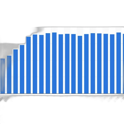 3d render, blue, monochrome, bar transparent PNG cut-out
