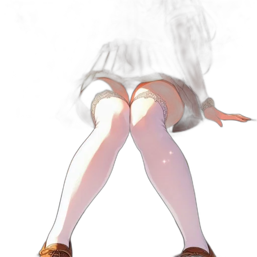 dress, staff, weapon, robot transparent PNG cut-out