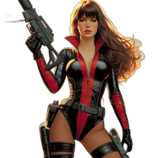 weapon, comic book art, concept art, fantasy art transparent PNG cut-out