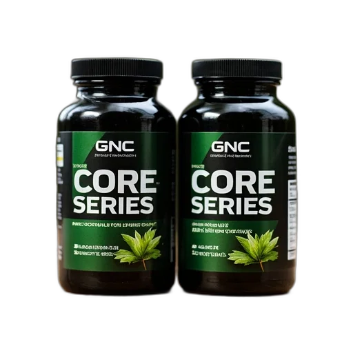 two, bottles, gnc, core transparent PNG cut-out